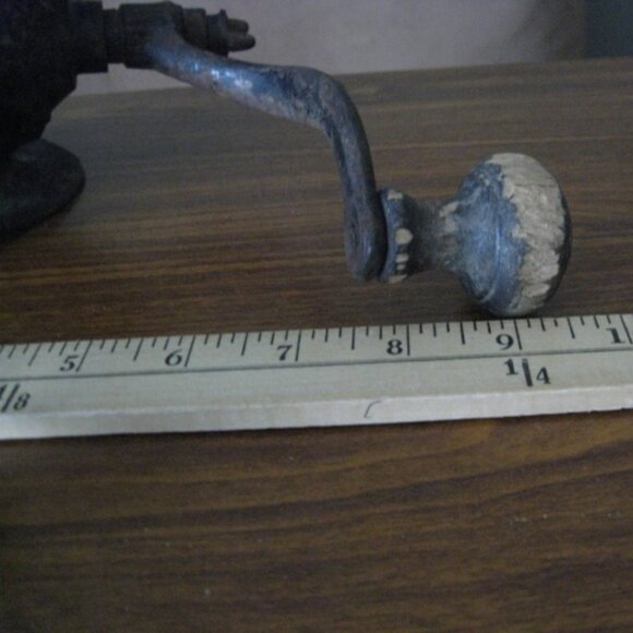 Wall Mounted Antique Steinfeld's Coffee Grinder Parts - No Glass - Picture 5 of 15
